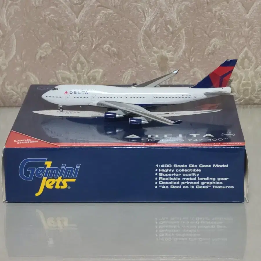 델타항공 1:400 B747-400