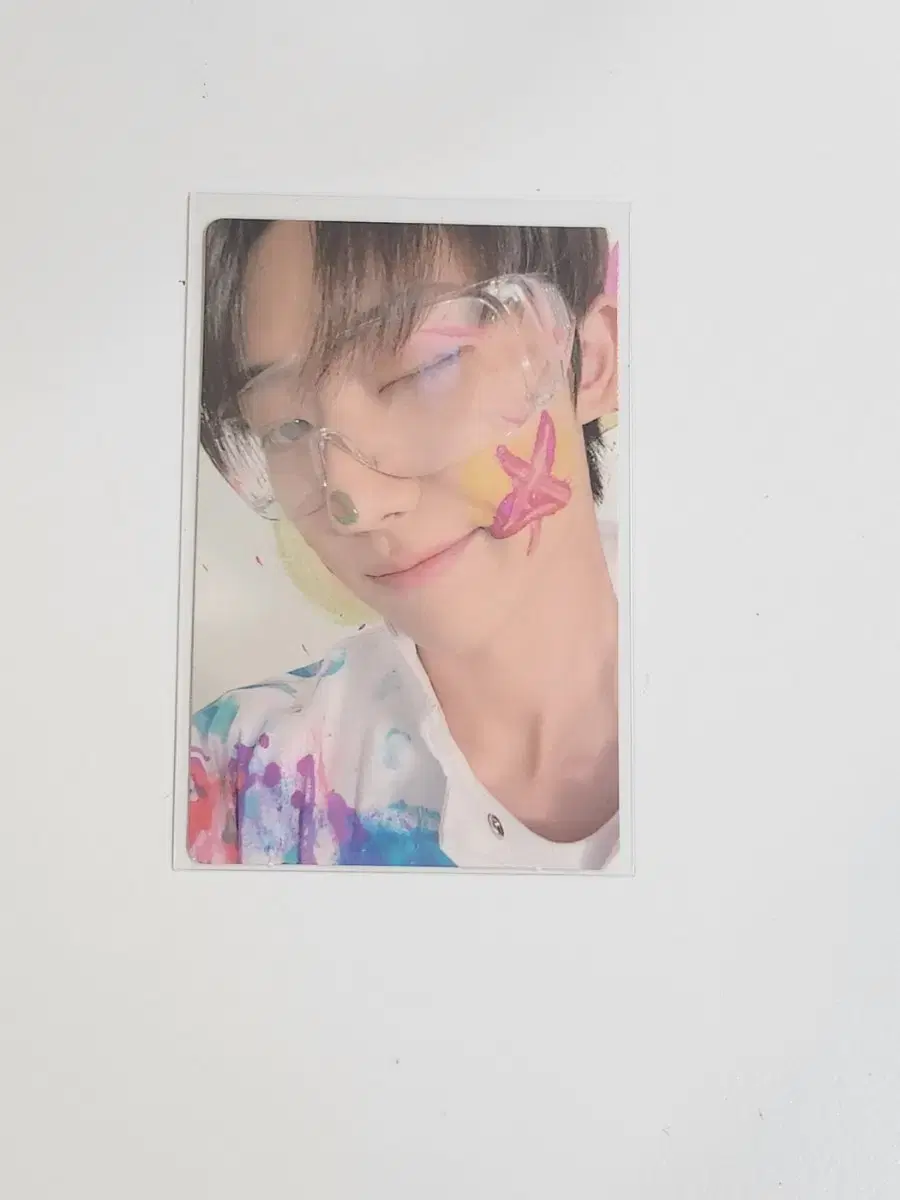 Seventeen Feathersun Carat Vahn myungho the8 Paint Photocard