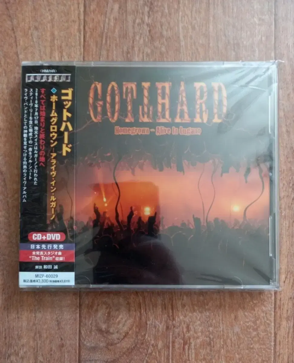 gotthard cd&dvd 일본반 시디