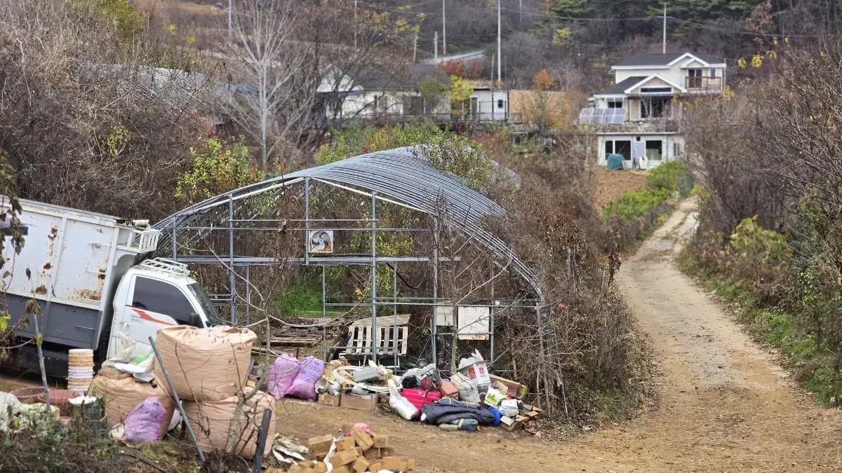 비닐하우스 200평 철거해 가져가실분