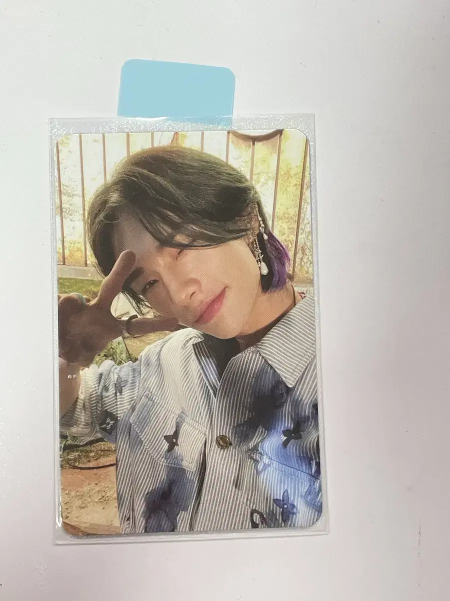 Skz hyunjin noji shouters photocard