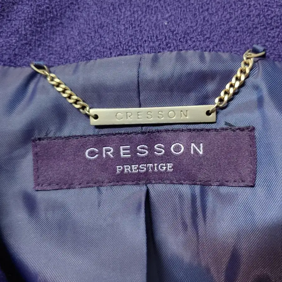 CRESSON 버튼 자켓