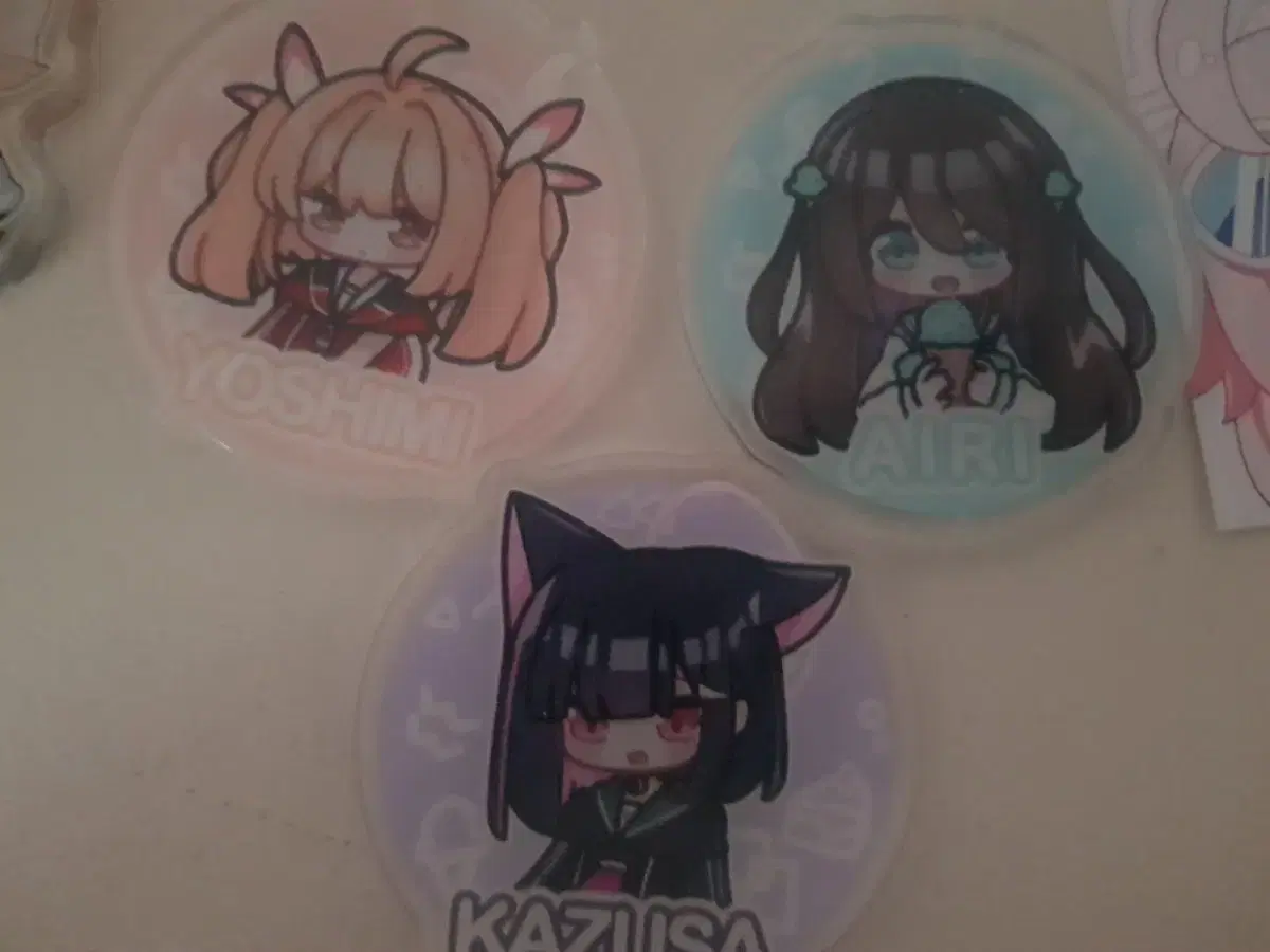 bloo archive magnetic badge airi yoshimi kazusa wts