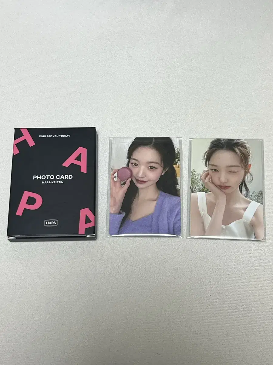 Hapachristine jang wonyoung photocard wts A/B