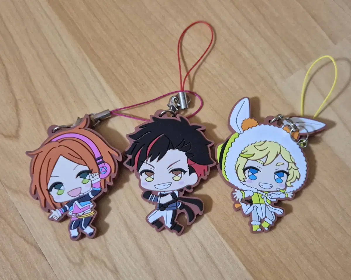 Ensemble Stars Anstar Hinata, Tetora, sora Rubber Strap