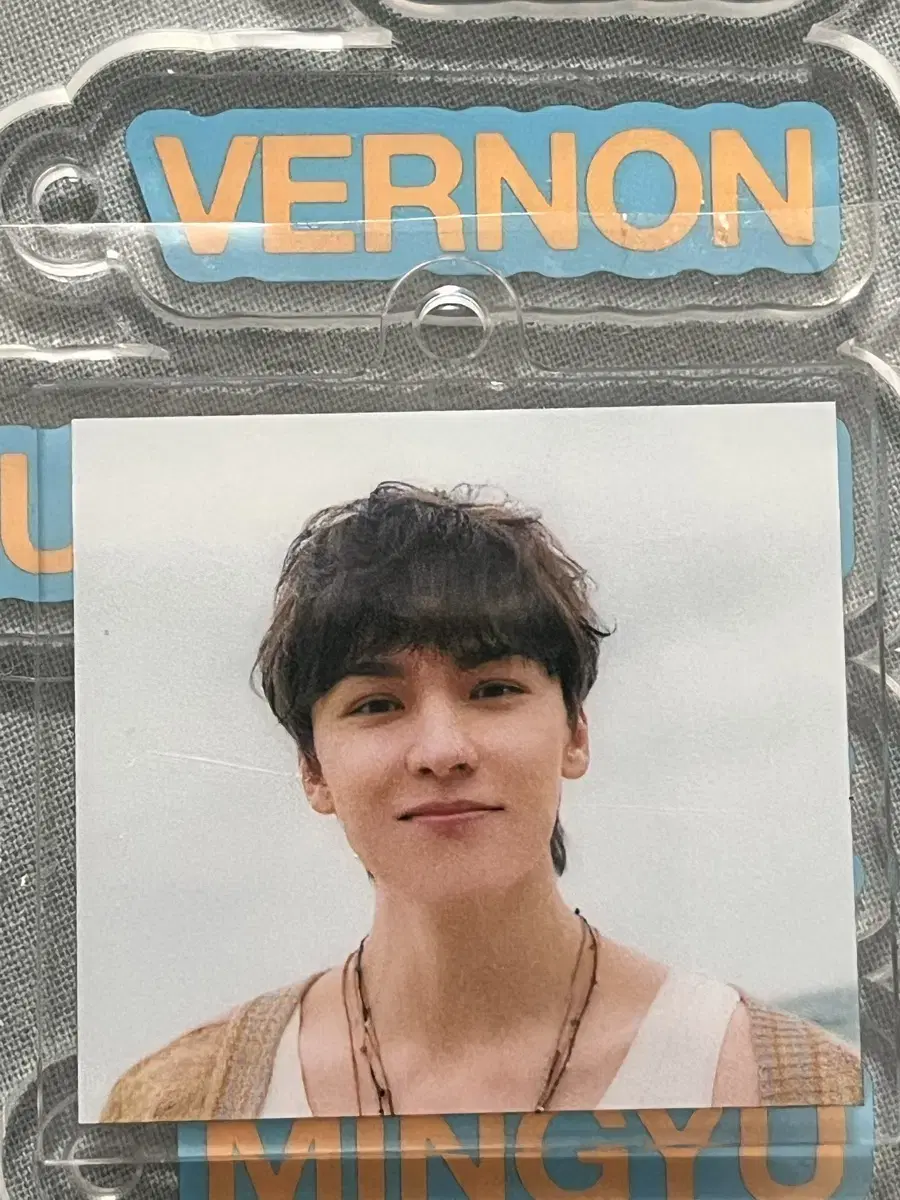 SEVENTEEN Mini 12집 vernon keyring acrylic keyring WTS