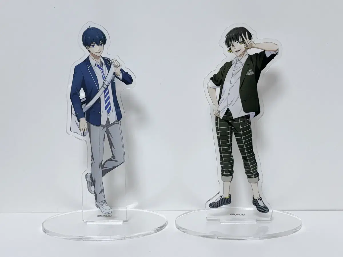 BLUELOCK Isagi Bachira Tsutaya School Uniform Acrylic Stand Bulk