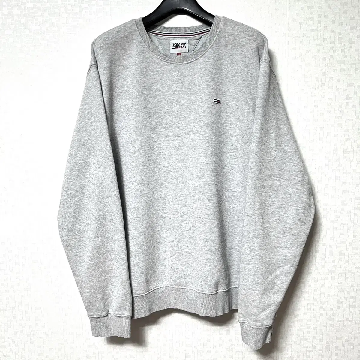 [XL,105]Tommy Jins Man-to-Man Gray Tommy