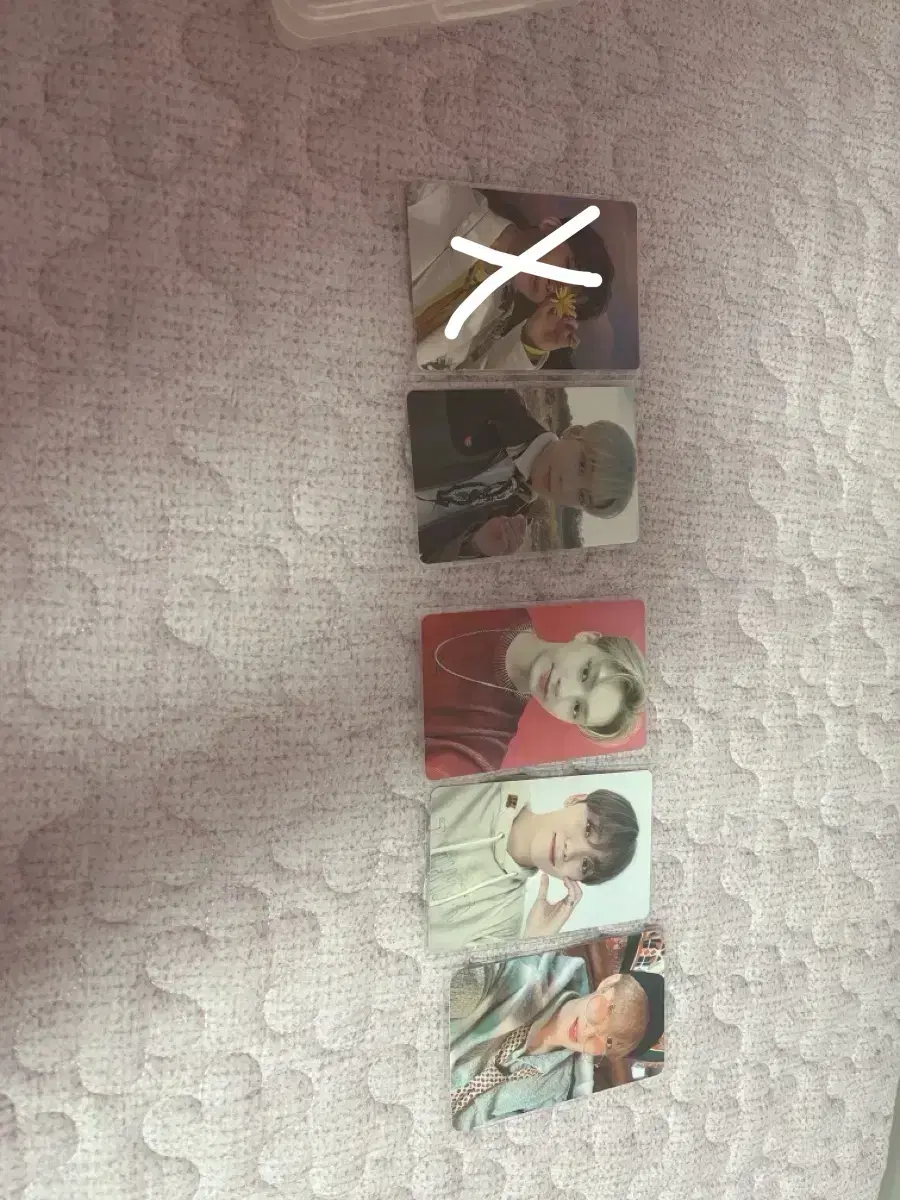 Seventeen photocard jeonghan wonwoo seungkwan dk jun.