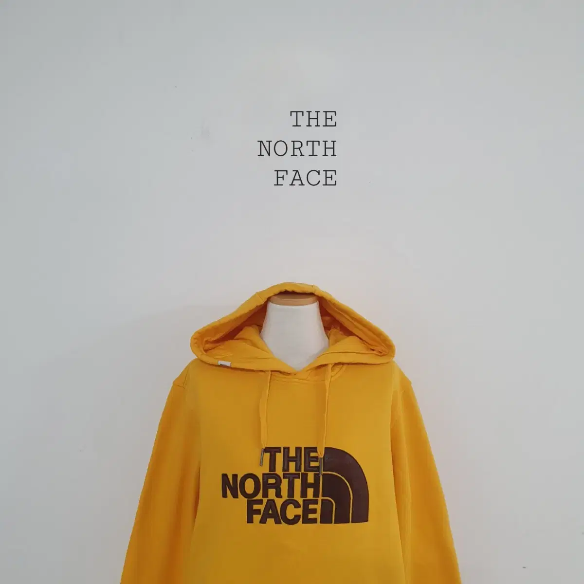 No.24111205 The North Face Hoodie The North Face Big Logo Hoodie Yel L