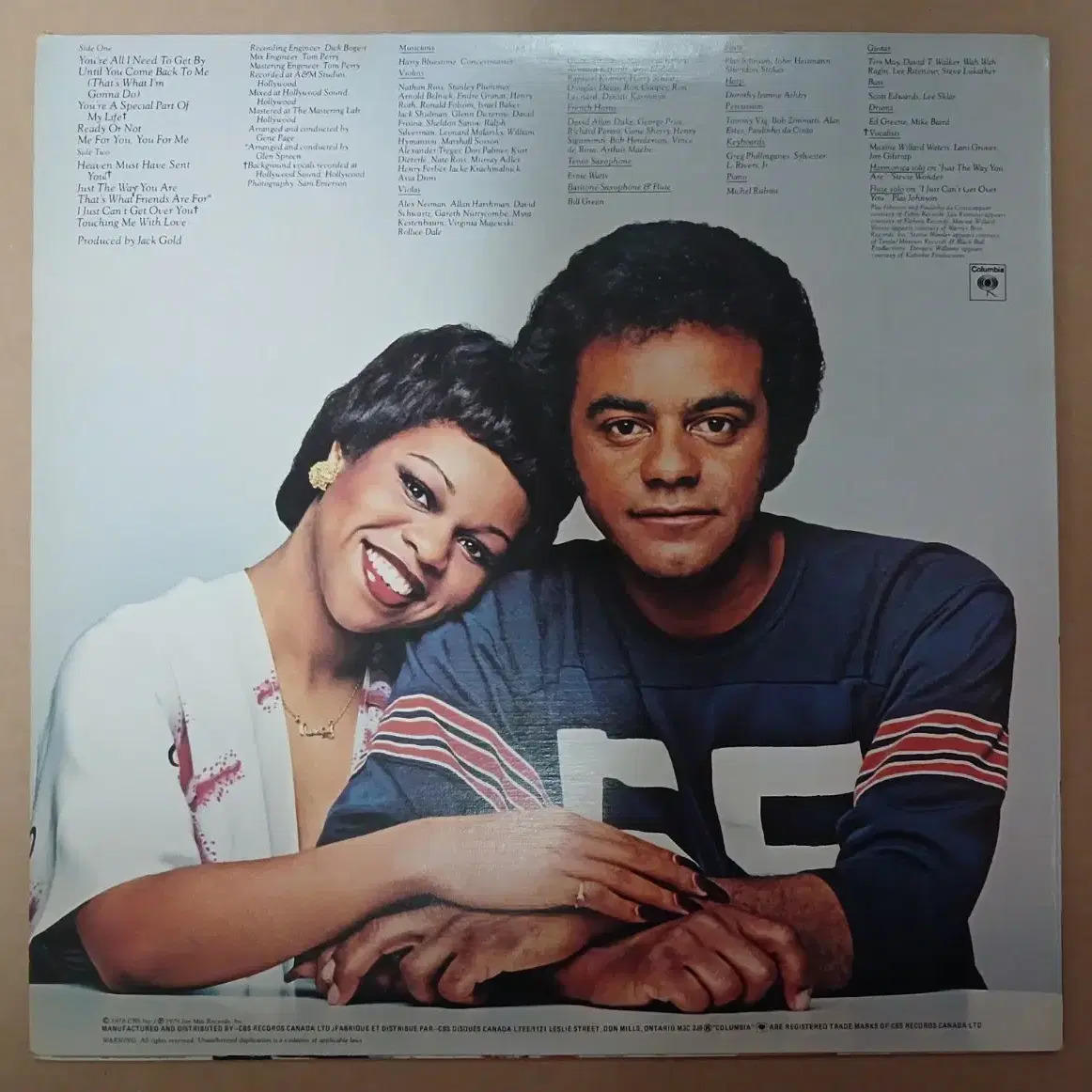 LP Johnny Mathis & deniece williams