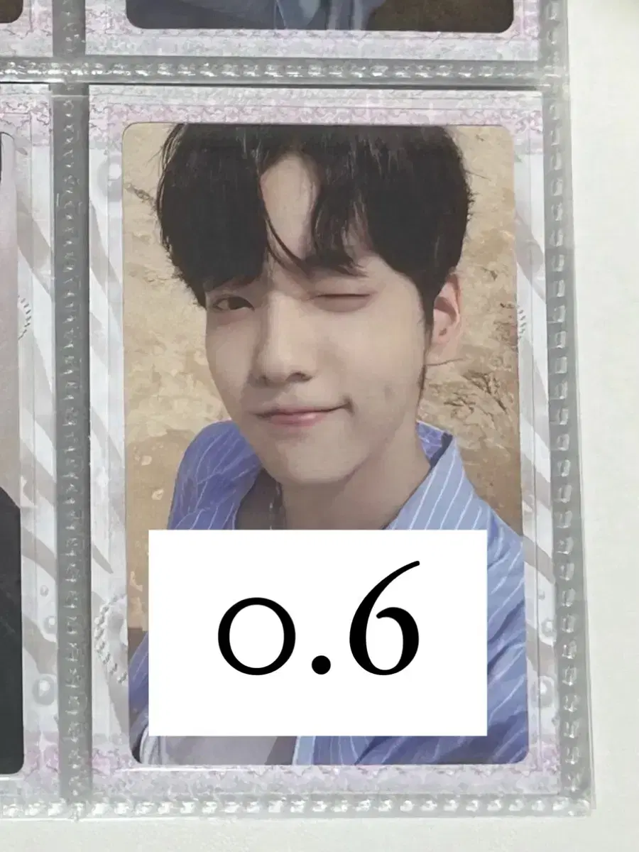 TXT soobin photocard Midsummer Midsummer Skyblue