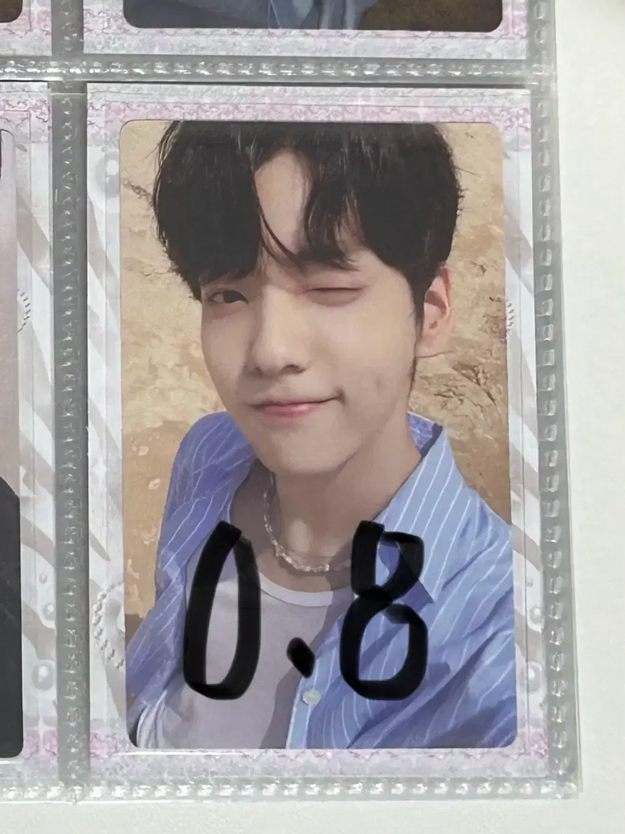 TXT soobin photocard Midsummer Midsummer Skyblue