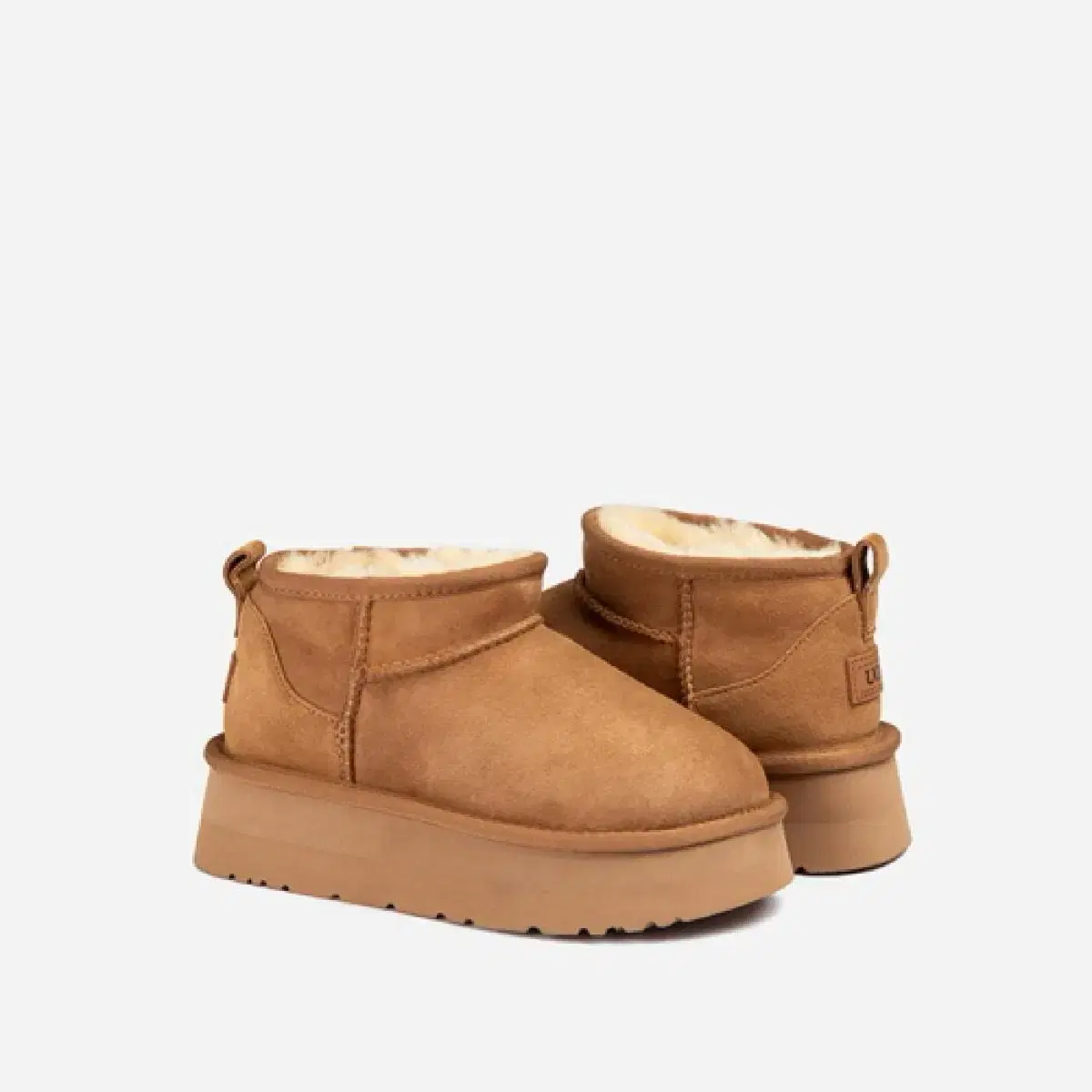 OZWEAR UGG 오즈웨어 키즈 플랫폼 클래식 울트라 미니 부츠 4CM