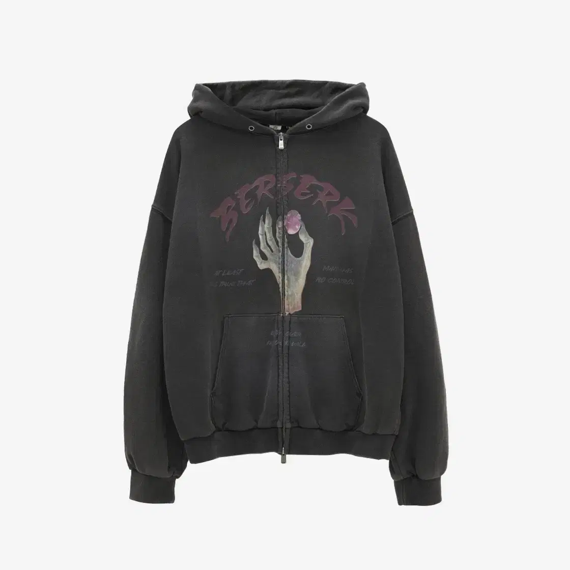 [3] Polythene Berserk Zip Hoodie