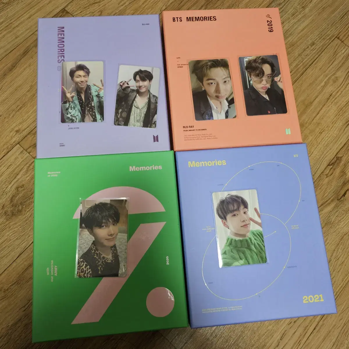 BTS Memories 18 baht 19 20 21 baht Full Night wts