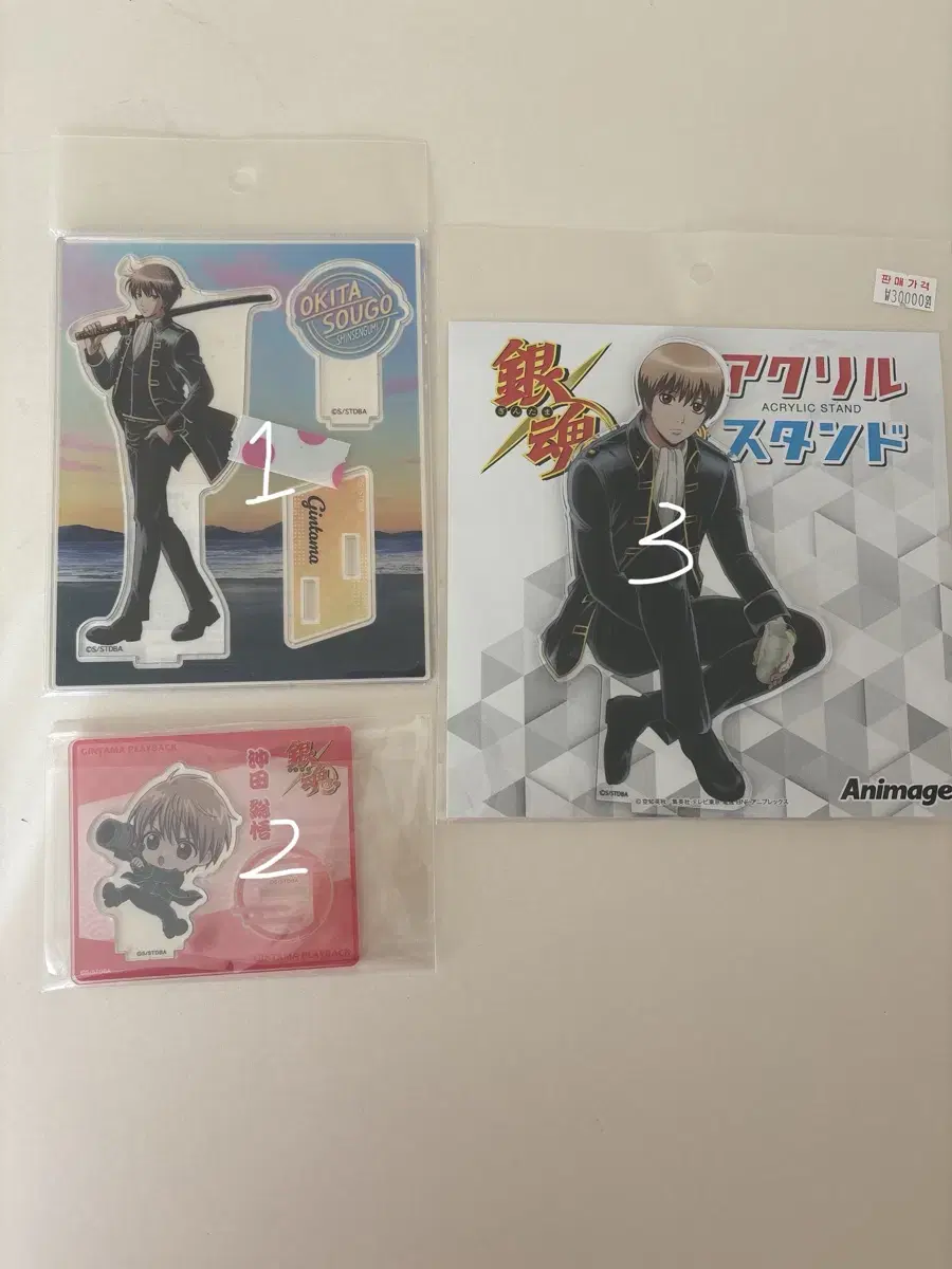 Gintama Okita Sogo acrylic sells