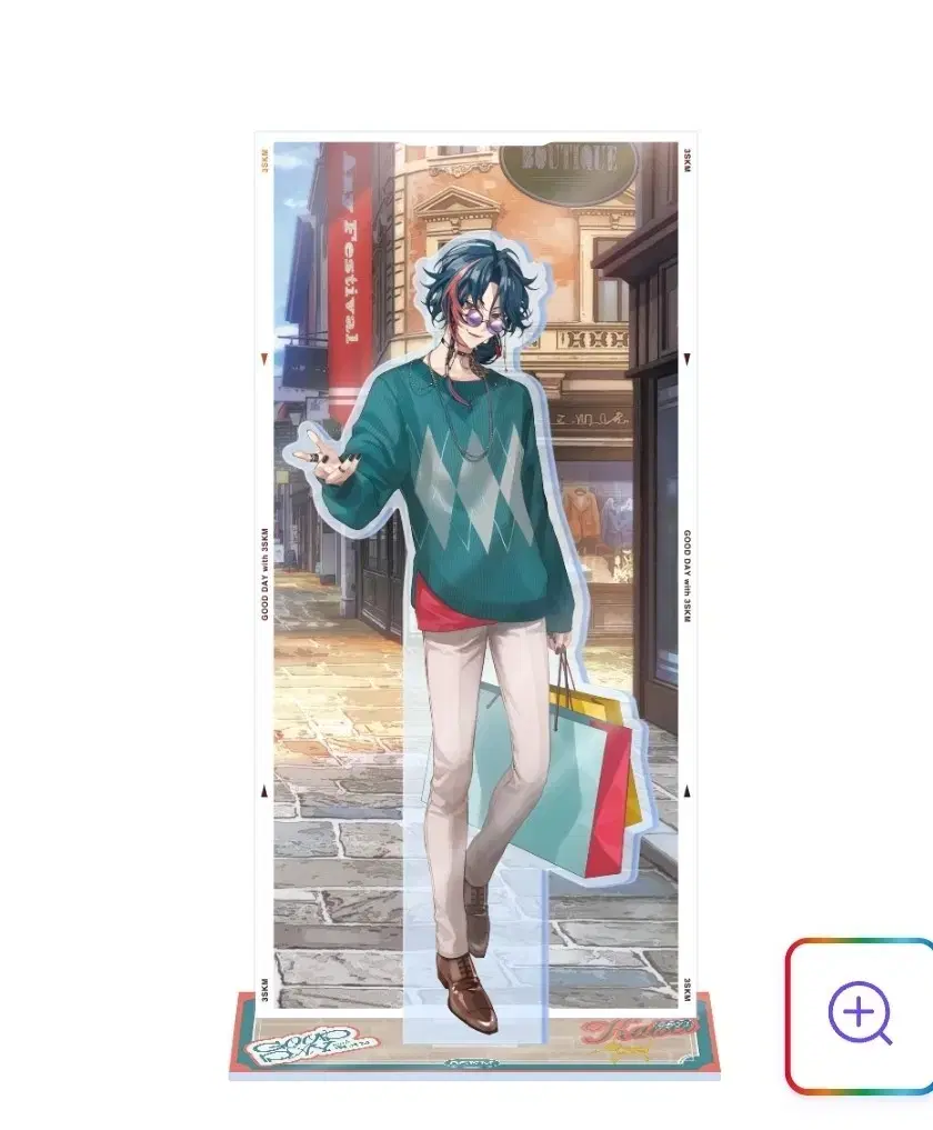 NIJISANJI 3SKM Kaisei AGF acrylic stand wts