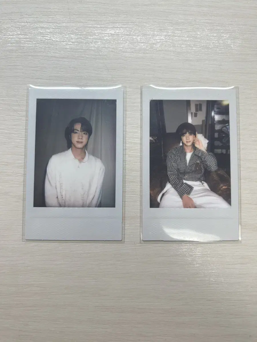 DECO KIT polaroid kim seokjin photocard