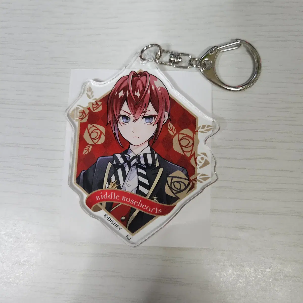 Twisted Riddle School Uniform acrylic keyring