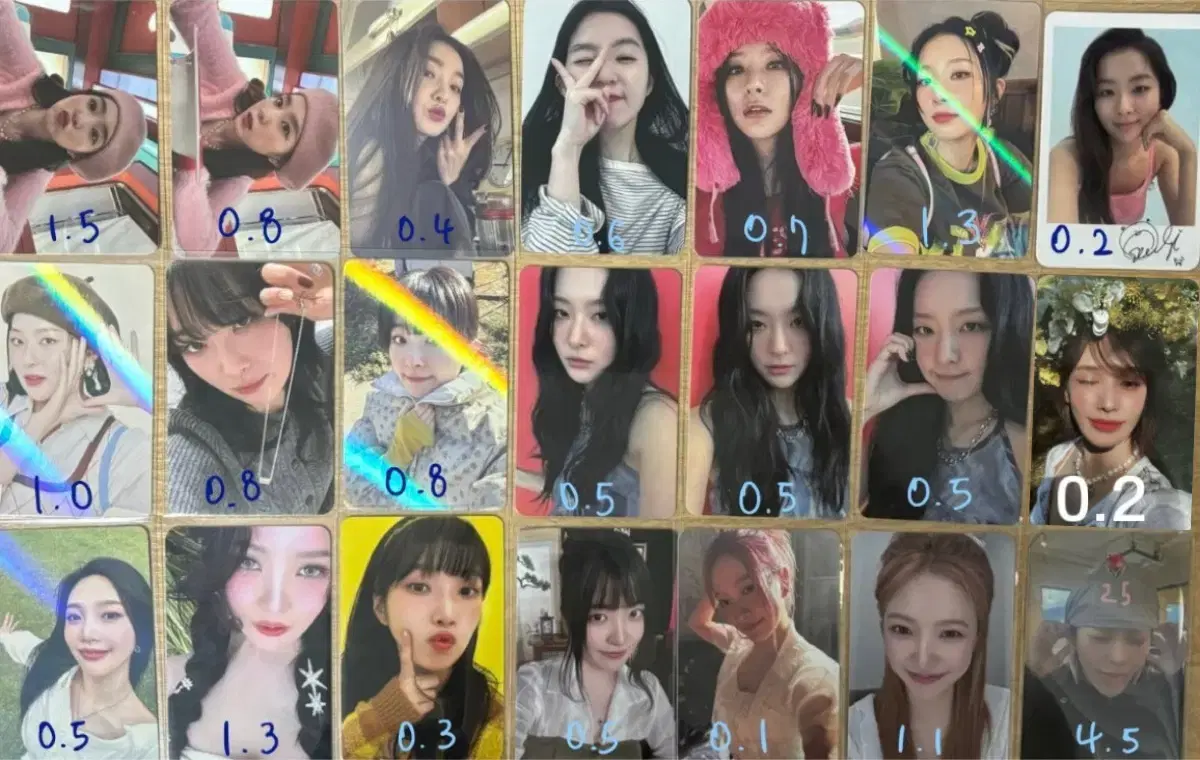 Red Velvet irene seulgi joy yeri unreleased photocard photocard wts Sell