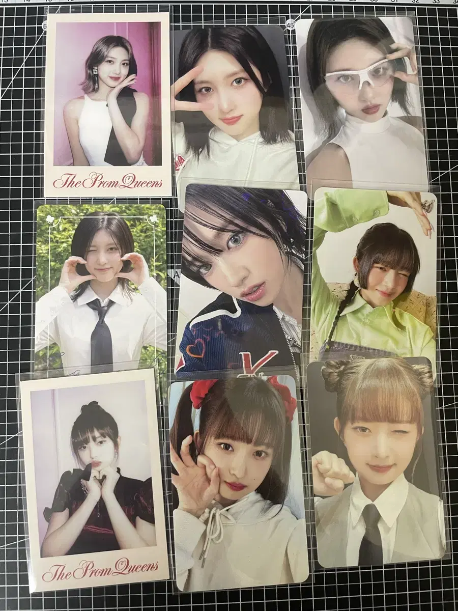 ive gaeul yujin lay photocard mine fan con sell wonyoung liz leeseo