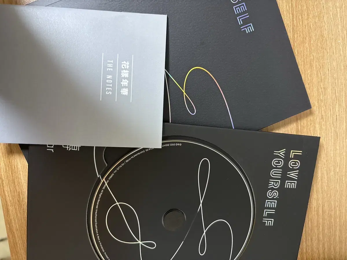 Bangtan Rubsell Tier album Y-Version Photocard X