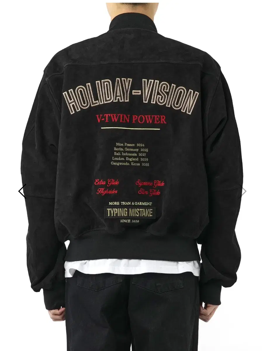 typingmistake holiday-vision goat skin biker