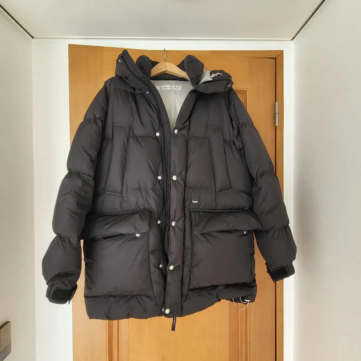 Ripul mid-length down parka black size 2