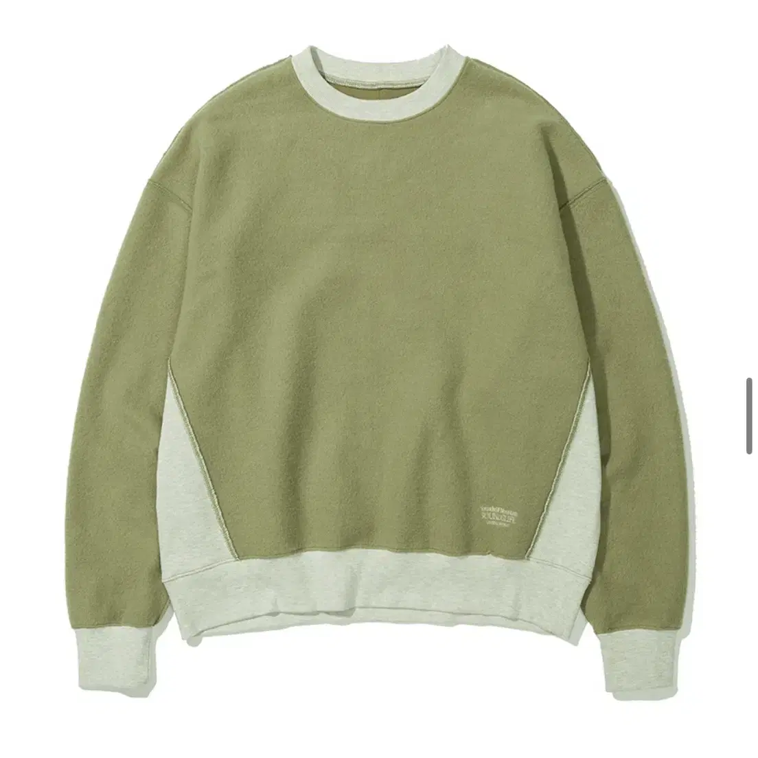 사운즈라이프 Side Panel Sweatshirt Khaki