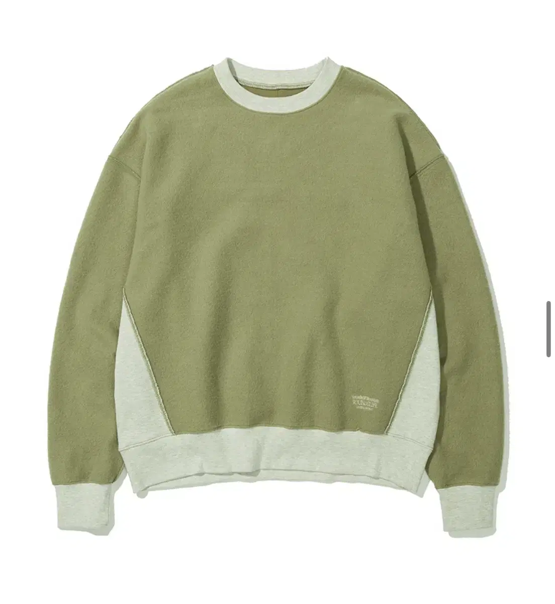 사운즈라이프 Side Panel Sweatshirt Khaki