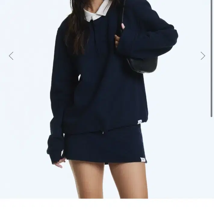 글로니 G CONTRAST POLO LONG SLEEVE 폴로