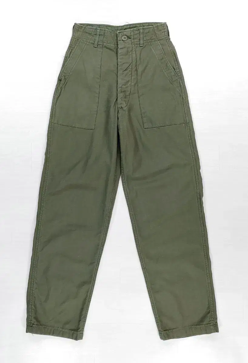 70's US Army OG107 Putty Dog Pants 24