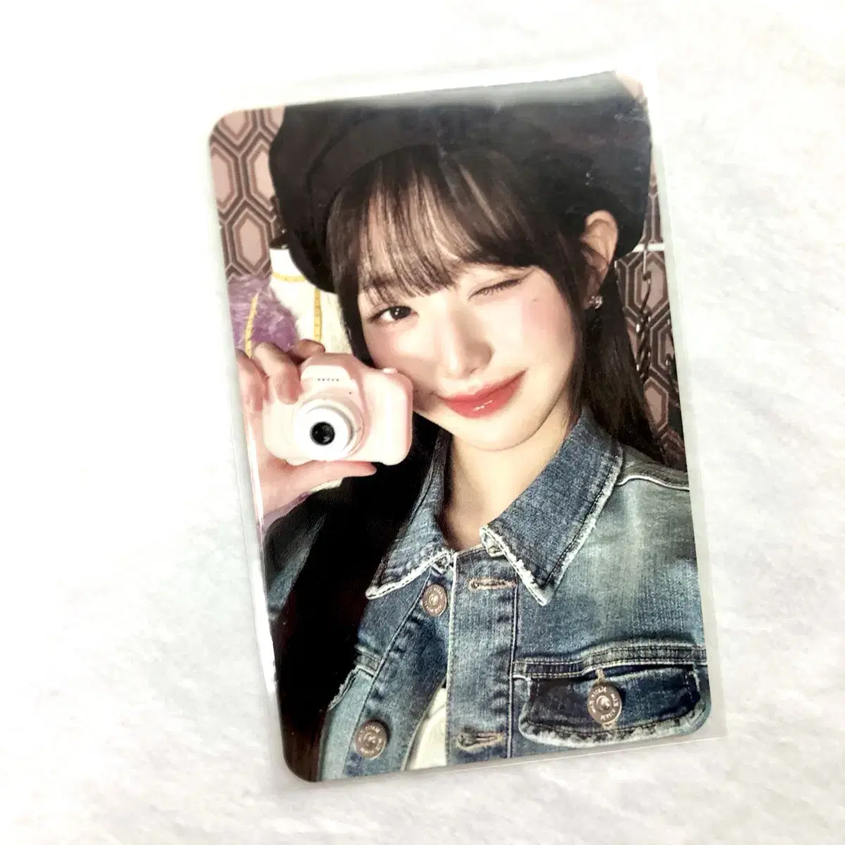 Ive jang wonyoung fanmeeting magazine dive fan club booth photocard sell