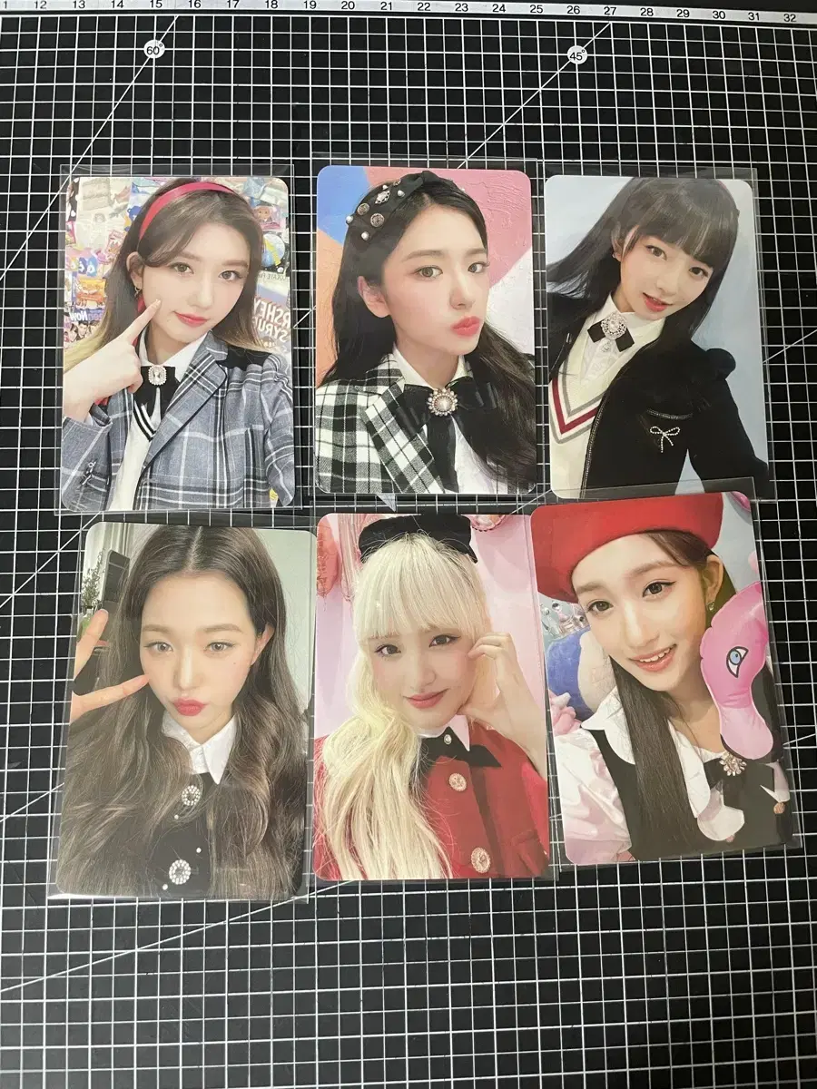 Ive Dive 1 kit photocard gaeul yujin racer wonyoung liz