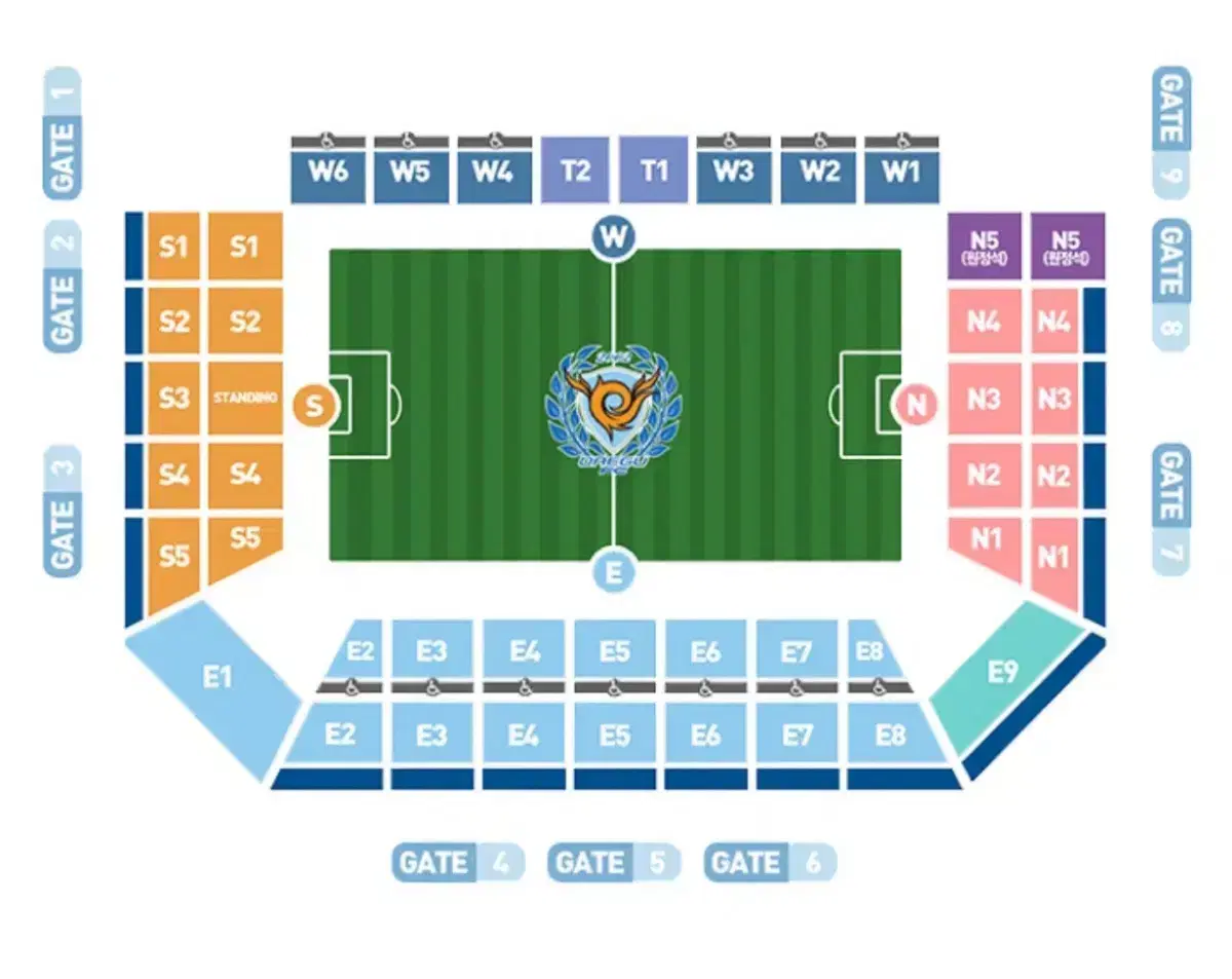 대구fc vs 인천유나이티드 n3 1층