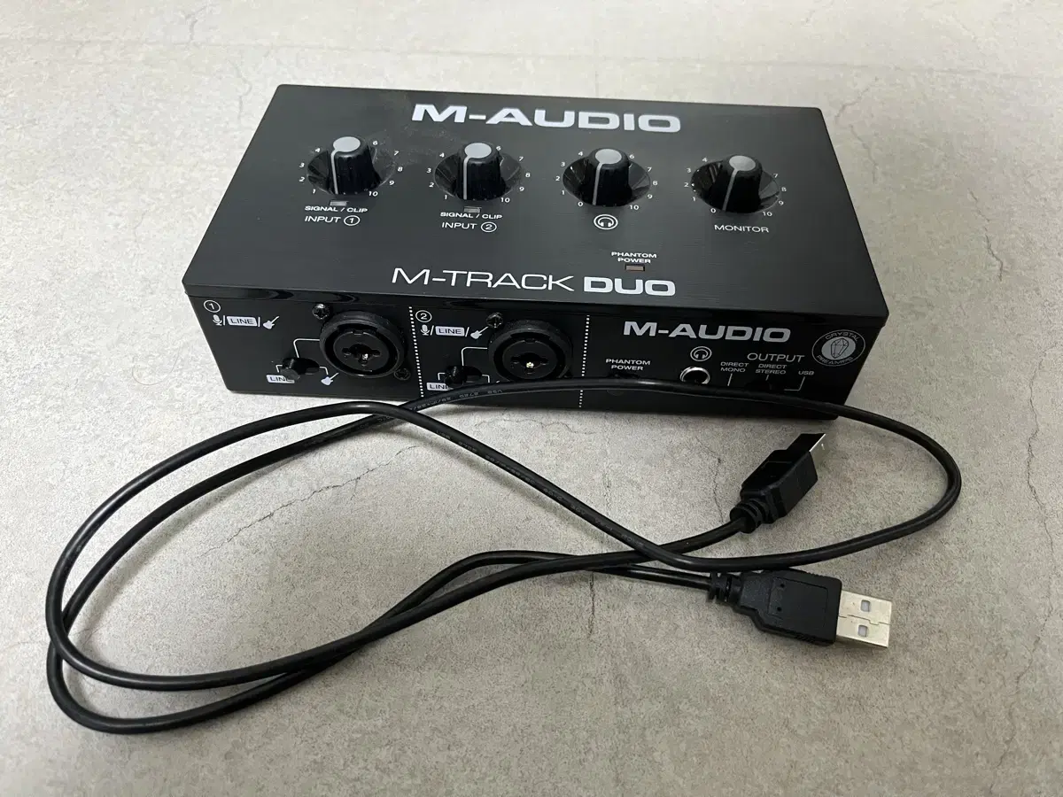 M-audio m-track duo 판매합니다