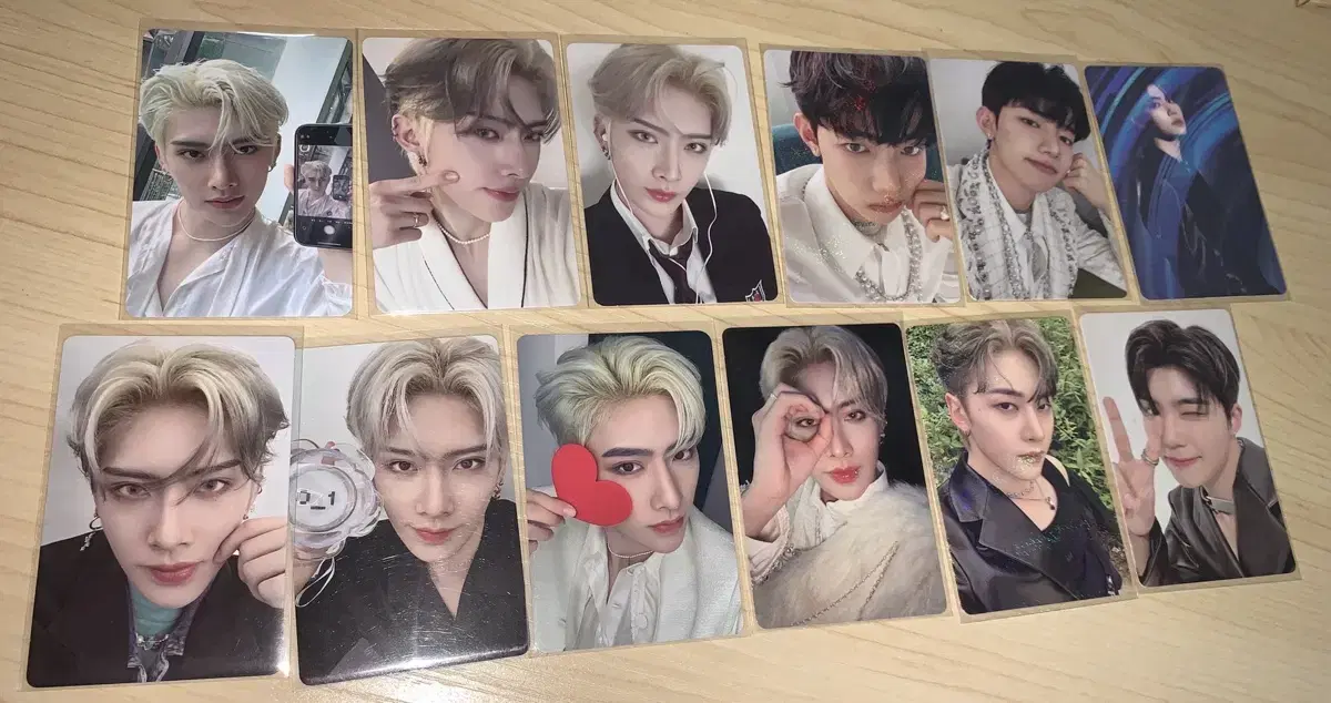 zerobaseone photocard sell!! ricky han yujin park gunwook zhang hao seok matthew sung hanbin kim taerae kim gyuvin