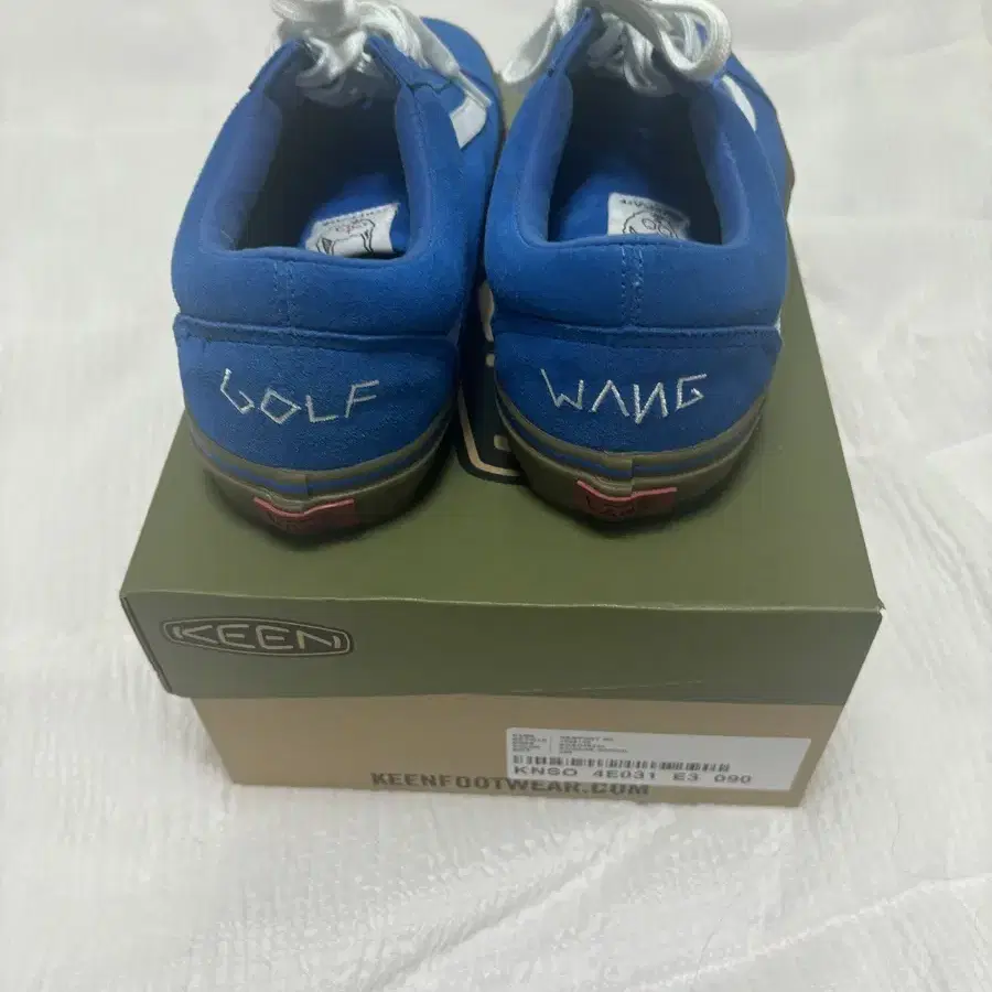 반스 golfwang 골프왕 올드스쿨 블루 250