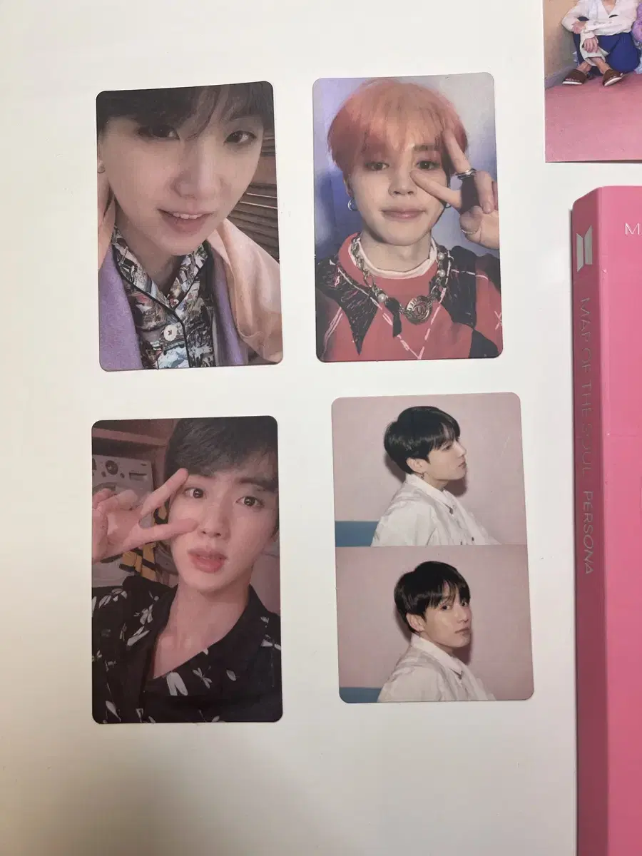 BTS photocard jimin jungkook jin Suga