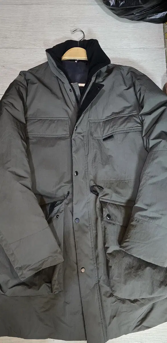 Zik Men's Goose Down Parka Jacket Size 110