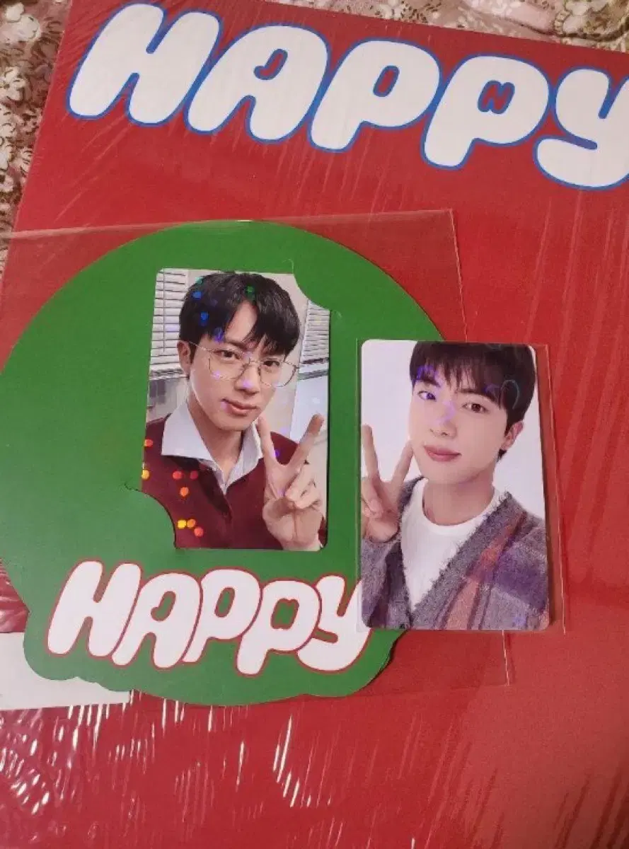 BTS jin Happy japan fanclub pre-order benefit photocard WTS