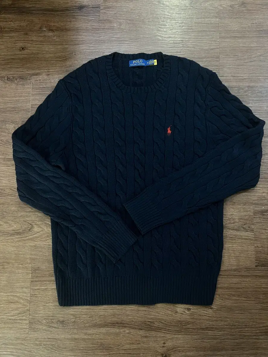 Polo Ralph Lauren Cable-knit Cotton Sweater hunter Navy M