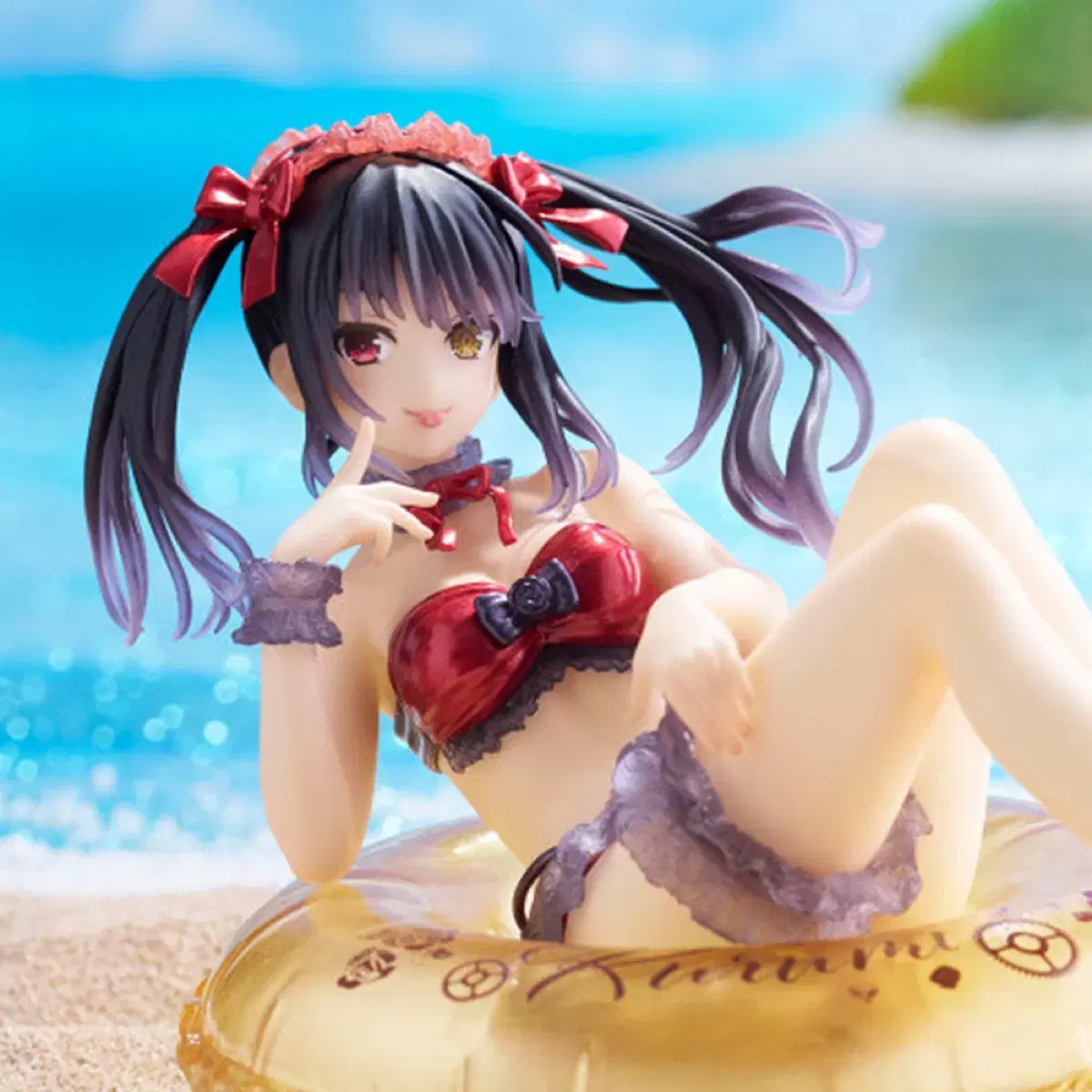 Tokisaki Kurumi Aquafloat Bishoujo Rory Swimsuit Figure