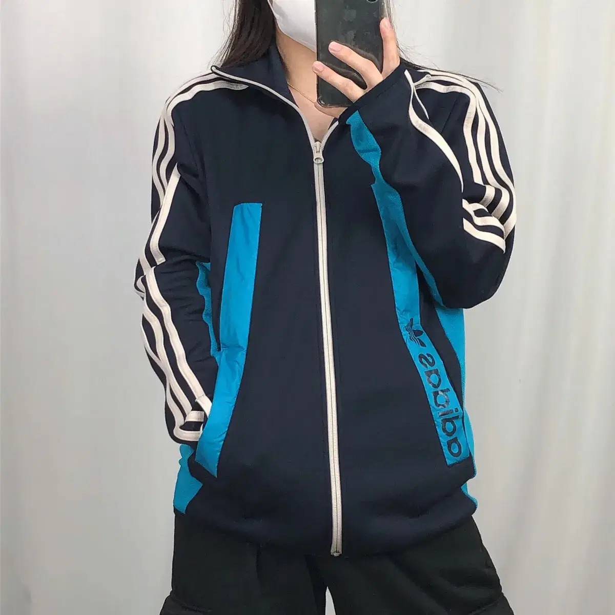 Adidas Navy Streetsummer Tracktop Jersey 90 .241115