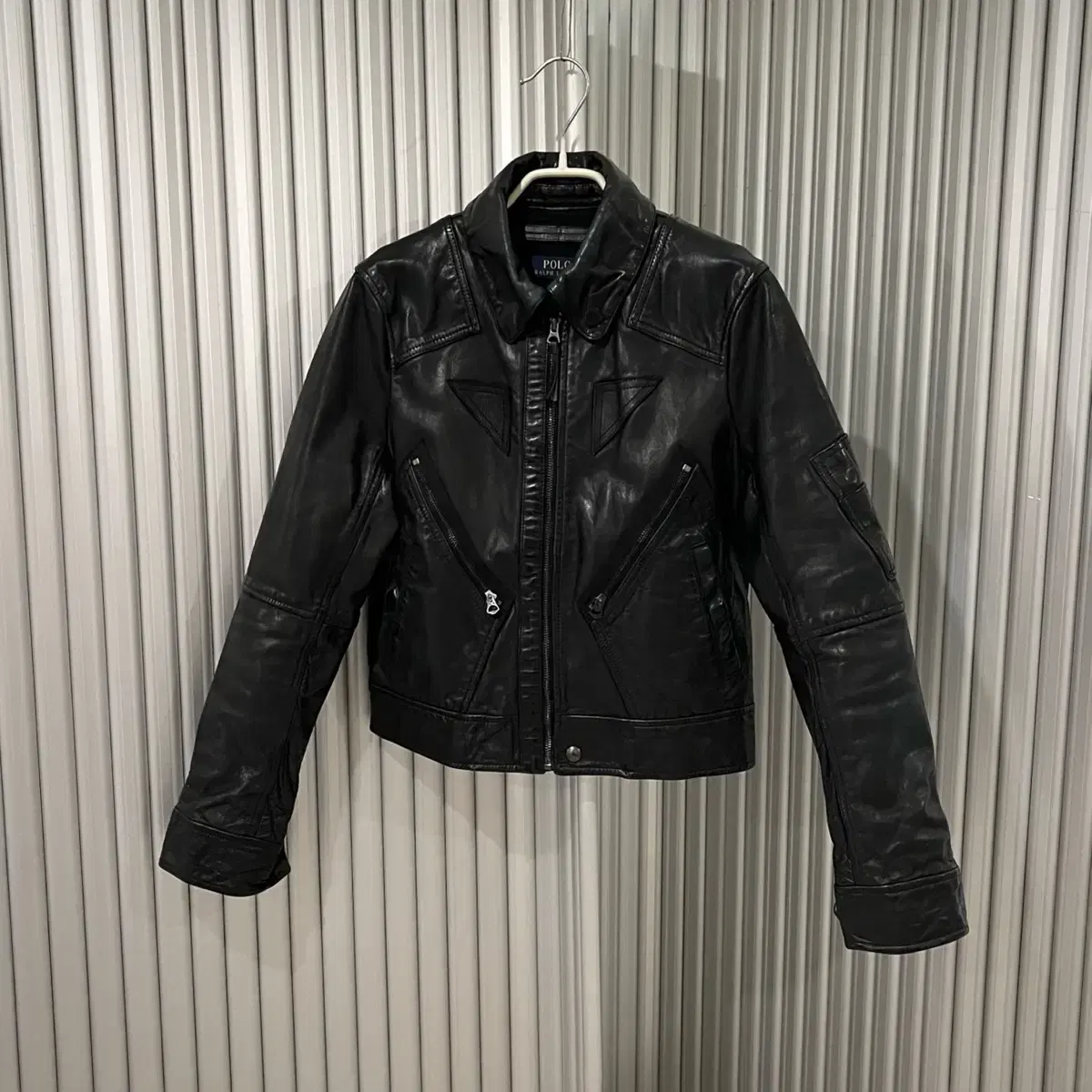 Polo leather Jacket