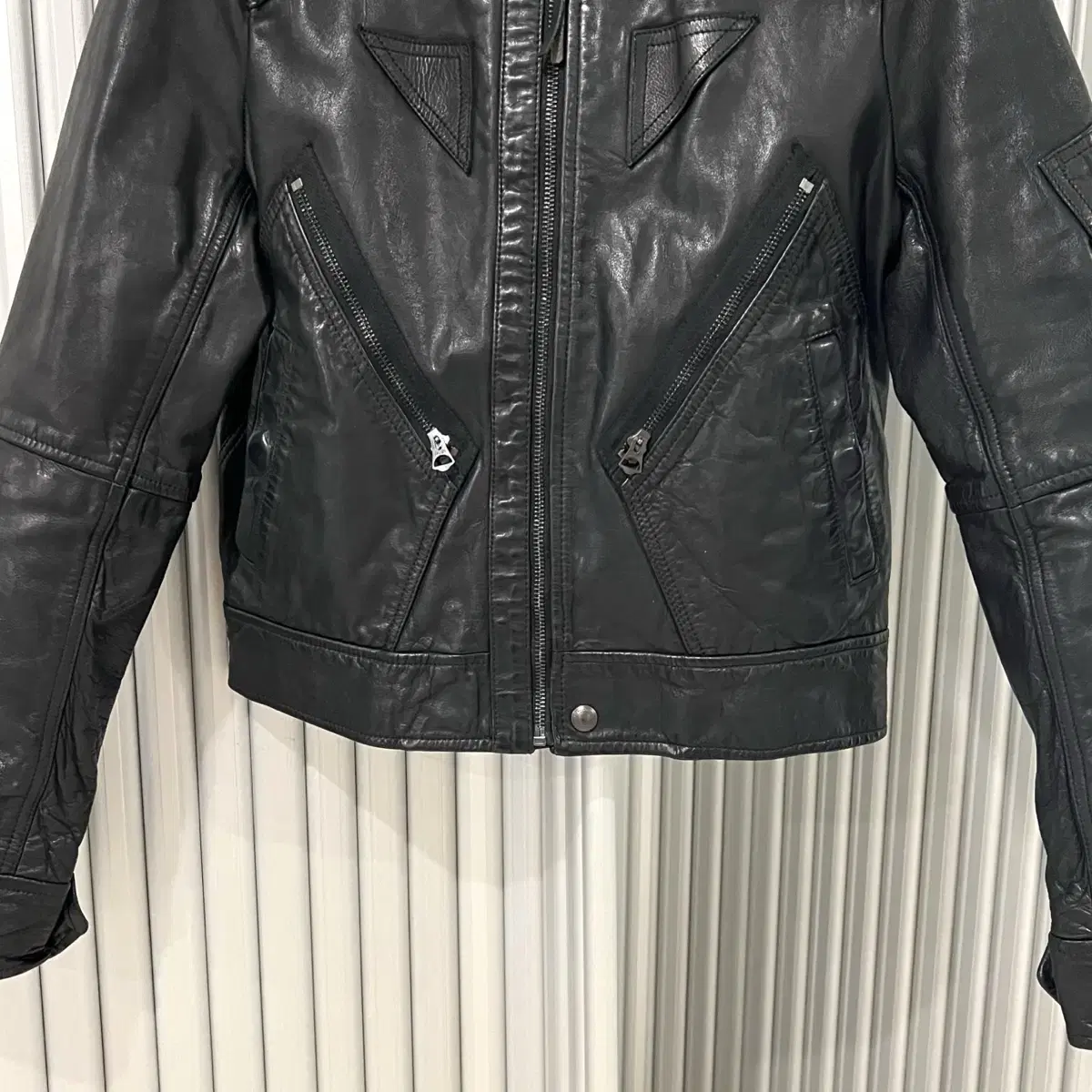 Polo leather Jacket