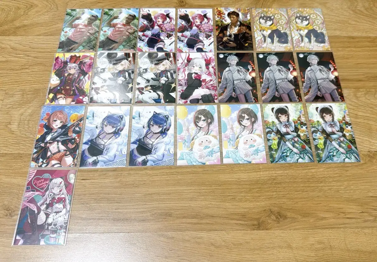 NIJISANJI Nostalgia Collection kard bulk WTS