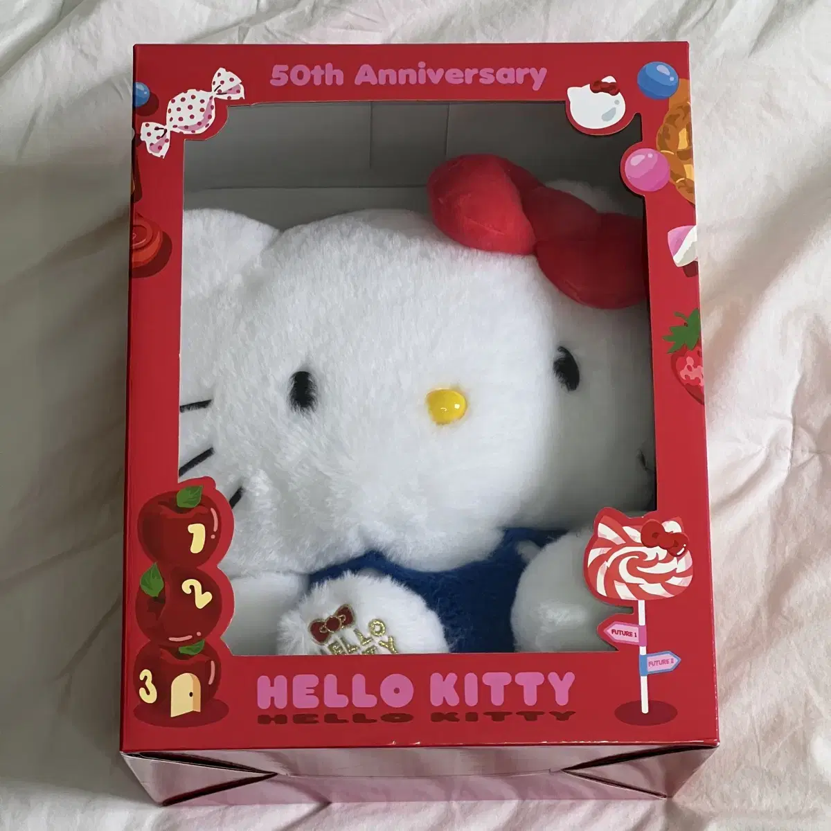 Hello Kitty limited edition 50th Anniversary Kitty Plush doll Large