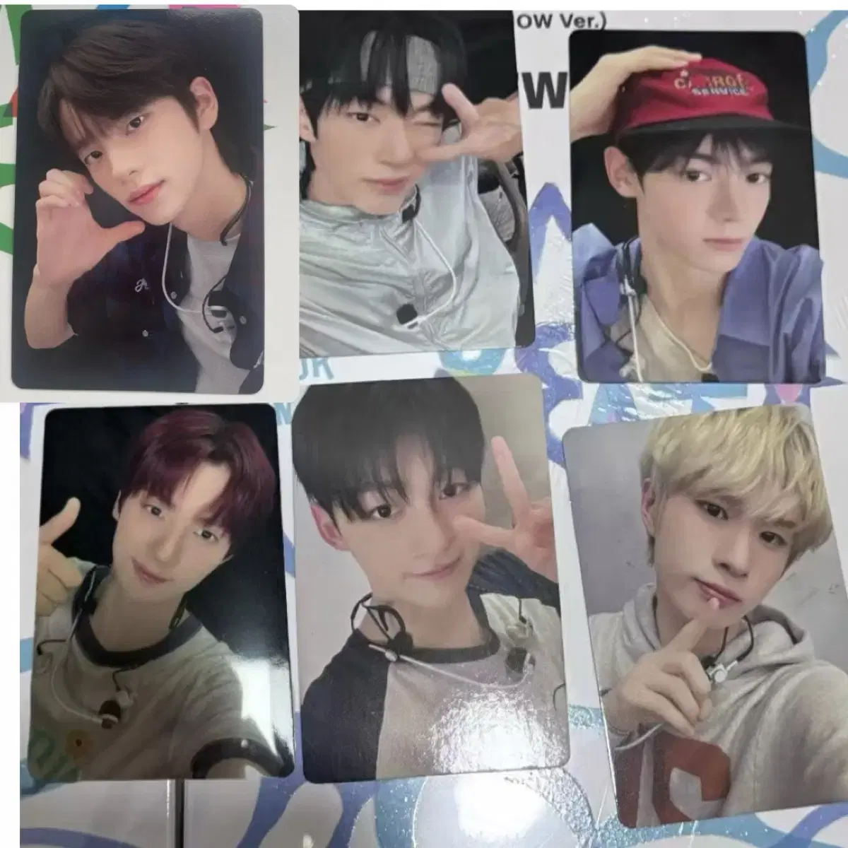 TWS yizhiyu 4th unreleased photocard set wts TWS YZY 4.0